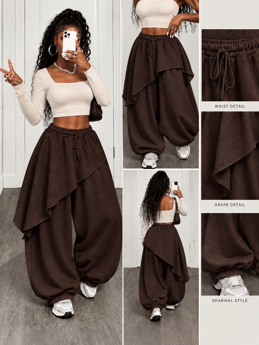 Warp Pant – Dark Brown 🟤