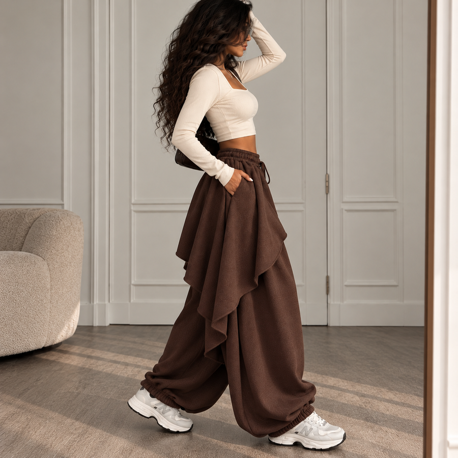 Warp Pant – Dark Brown 🟤